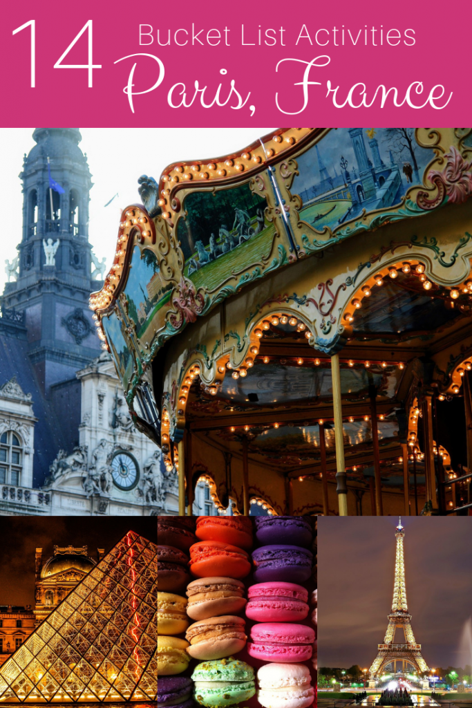 Make sure you add these top activities to your Paris bucket list! #paris #france #travelparis