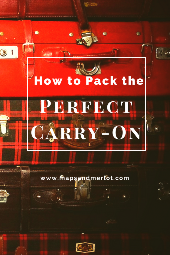Carry-On Packing List - what to pack in your carry-on