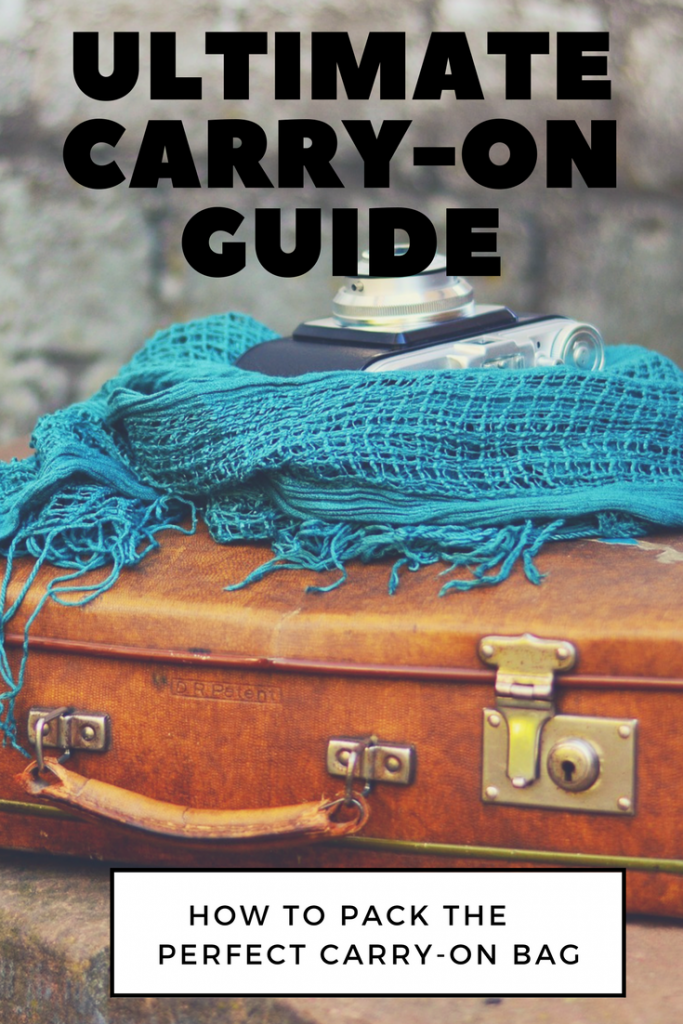 Carry-On Packing List - what to pack in your carry-on