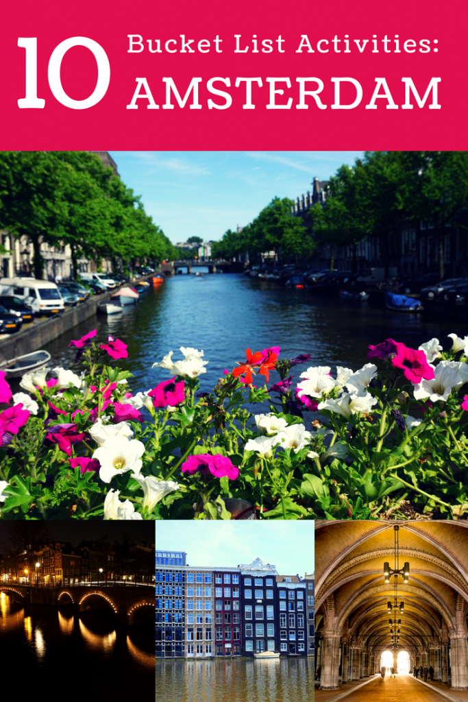 Discover the top 10 things to do in Amsterdam! #amsterdam #netherlands #canal #Rijksmuseum
