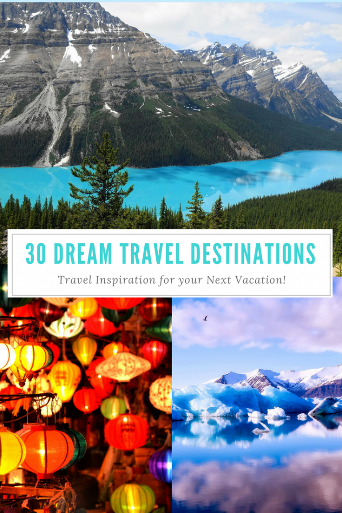 Are these dream travel destinations on your bucket list? Discover the hidden gems that are seriously dream vacation destinations…and start packing!