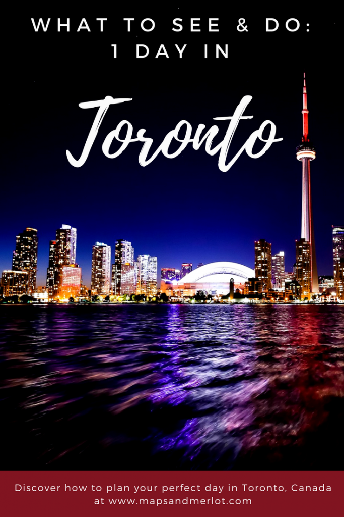 Stuck in Toronto on a long layover? Discover the highlights of what to do and see in the city with 1 day in Toronto, Canada!