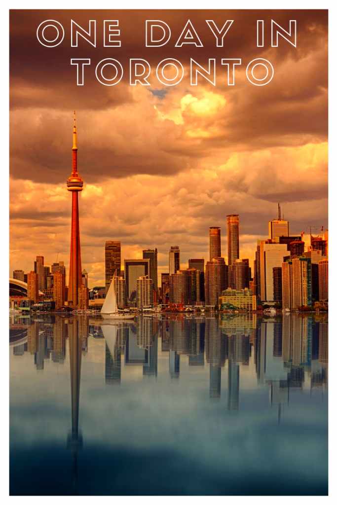 Stuck in Toronto on a long layover? Discover the highlights of what to do and see in the city with 1 day in Toronto, Canada! #traveltoronto #canada