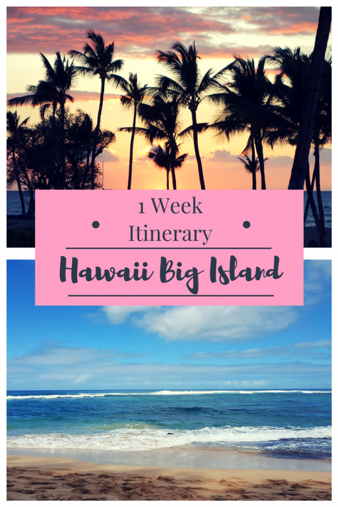1 week itinerary on the Big Island Hawaii; Big Island Hawaii 1 week itinerary; 7 days on the big island Hawaii; top activities in Kona, Hawaii; attractions Big Island Hawaii; Kailua Kona what to do