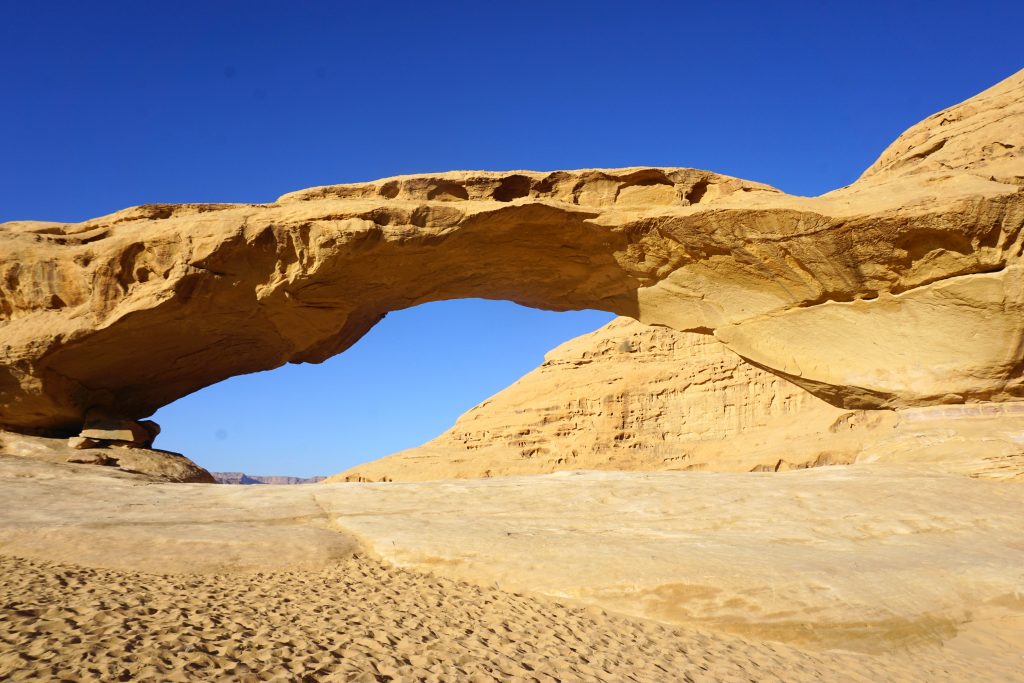 Arch in Wadi Rum, Jordan