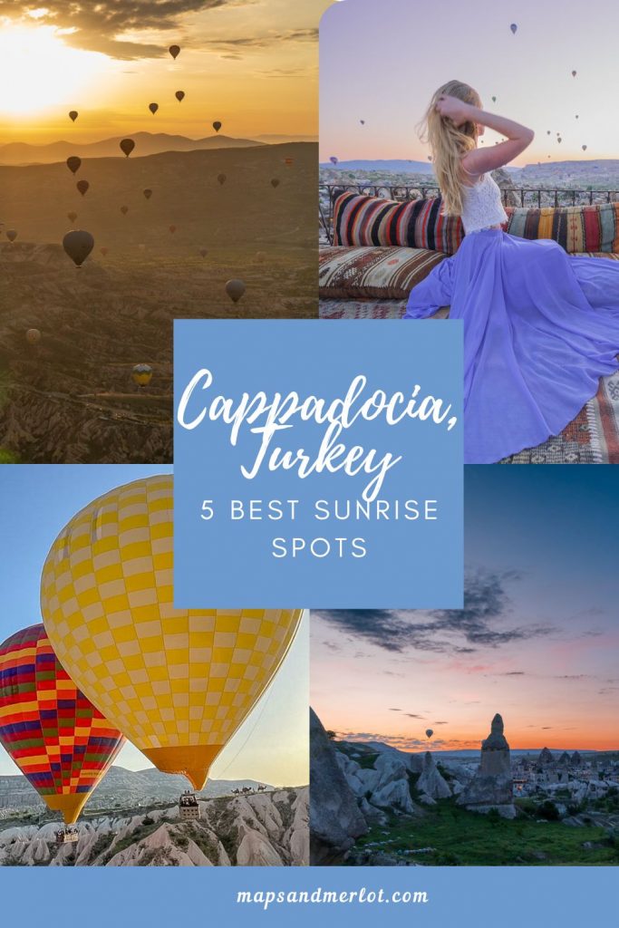 5 top sunrise spots in Cappadocia to watch hot air balloons