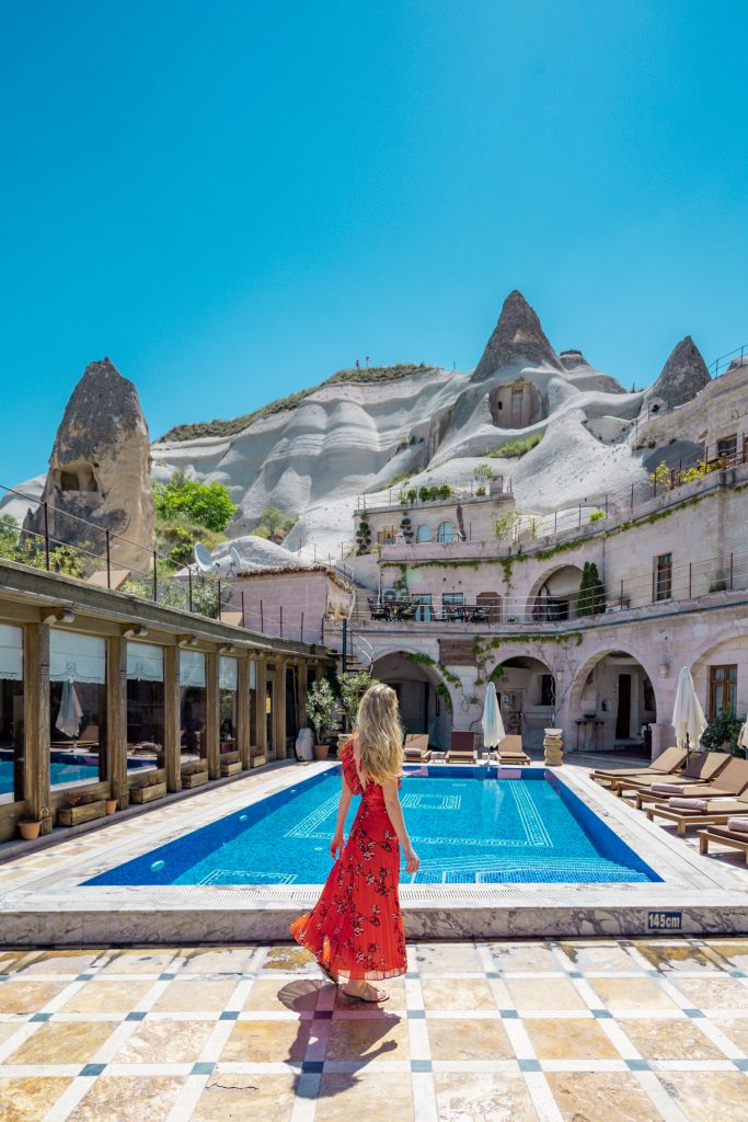 Local Cave House hotel in Cappadocia, Turkey
