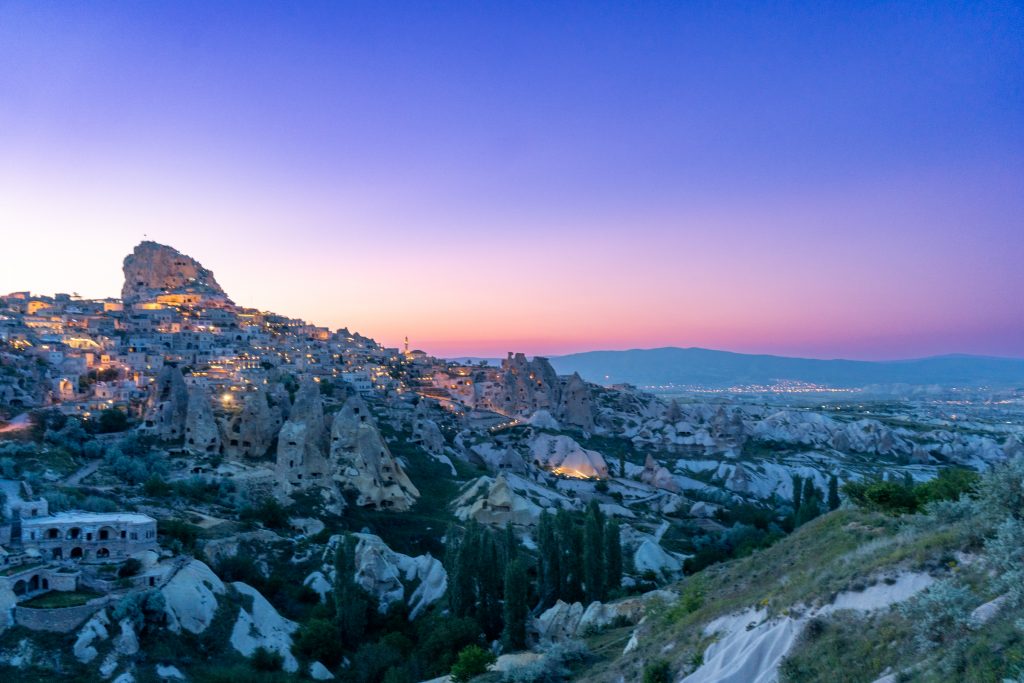Cappadocia sunset spot - Uchisar Castle Overlook