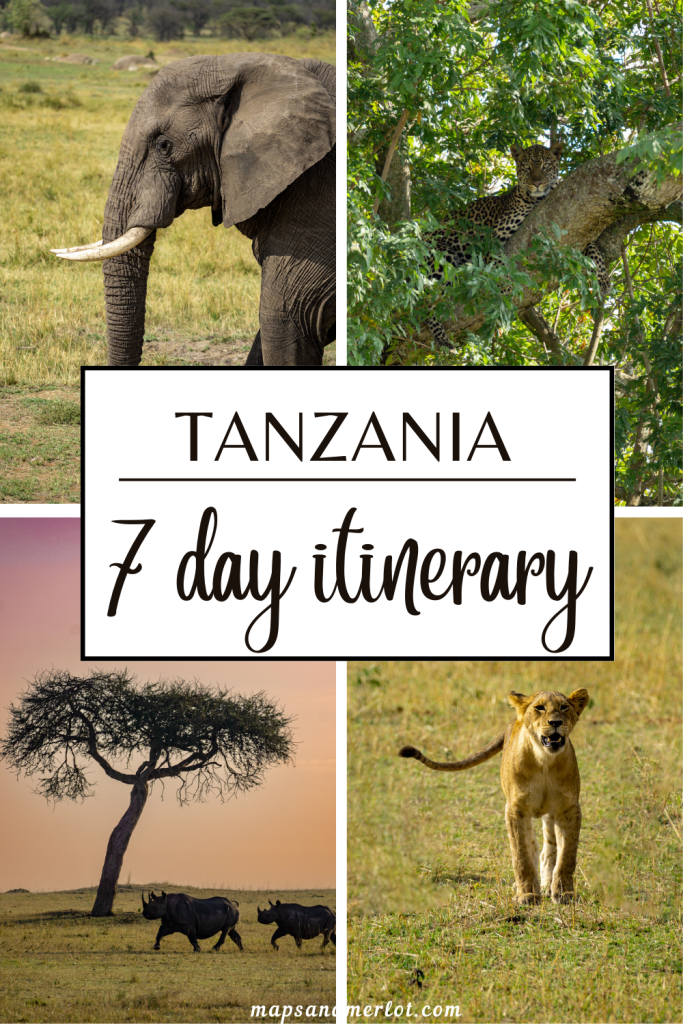 Tanzania 7 day itinerary