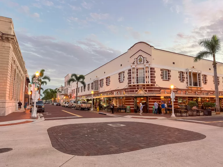 Downtown Fort Myers on a Fort Myers 3 day itinerary in Florida
