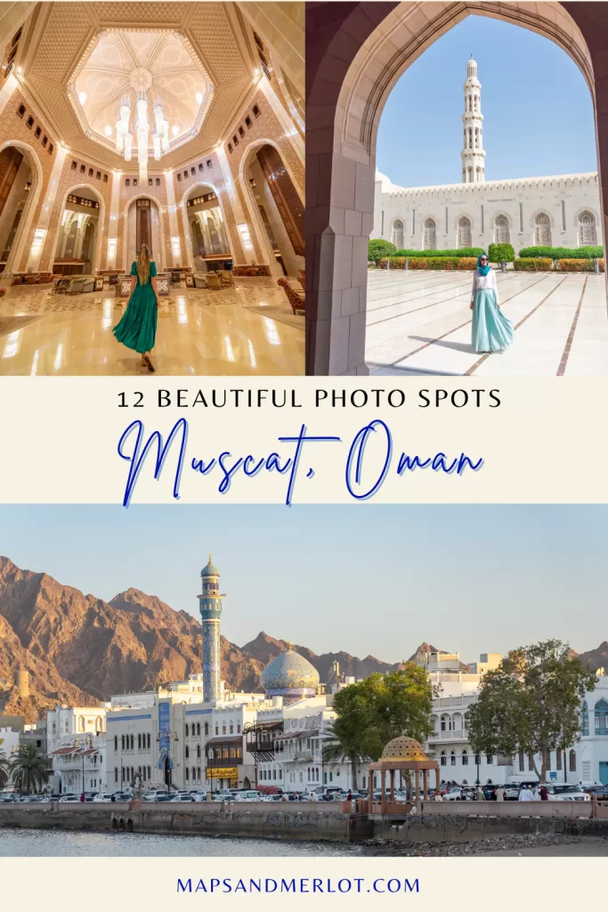Muscat Instagram spots - top photo spots in Muscat, Oman