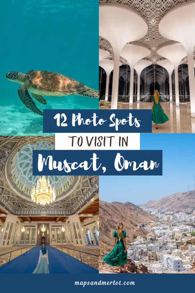 Muscat Instagram spots - top photo spots in Muscat, Oman